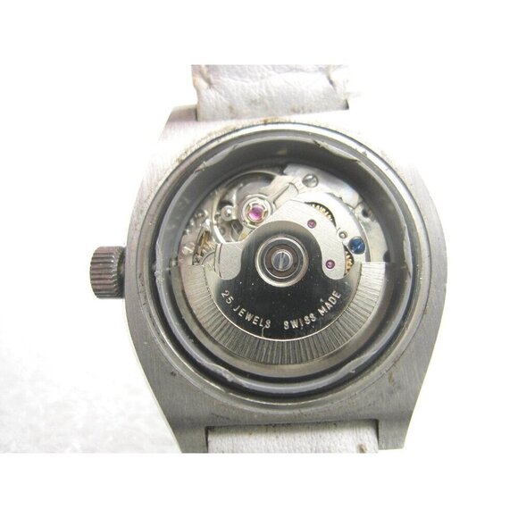 Women Vintage Maty Suisse Automatic 25 Jewels Incabloc Analog Dial Watch (A992) - Picture 6 of 12